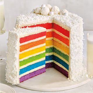 Rainbow Layer Cake