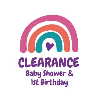 Clearance Baby Shower & 1st Birthday