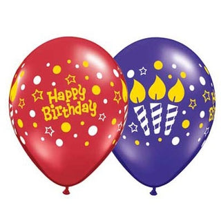 Sempertex | Birthday Candles Balloons - 12 Pkt | Birthday Balloons NZ