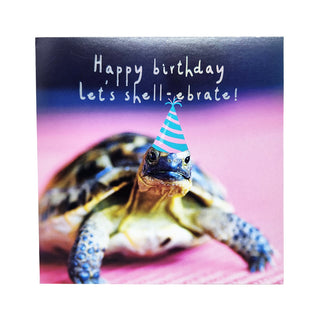 Turtle Let's Shell-ebrate Happy Birthday Card