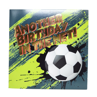 Unknown | Football Soccer Happy Birthday Card | Football Soccer Party Supplies NZ