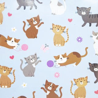 Cat Wrapping Paper | Cat Party Supplies NZ