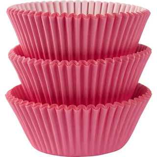 Bright Pink Cupcake Cases | Pink Cake Supplies