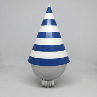 Paper Eskimo |  Blue Striped Party Hats | Bluey Party Supplies NZ