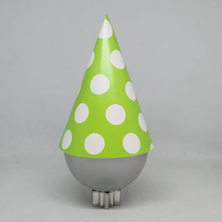 Paper Eskimo |  Green Polka Dot Party Hats | Cocomelon Party Supplies NZ