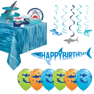 Premium Shark Party Pack for 8 - SAVE 20%