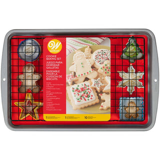 Wilton | Happy Holidays Cookie Baking Set | Christmas Baking Supplies NZ