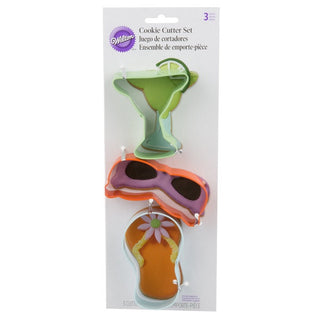 Wilton | Summer Cookie Cutter Set | Pool Party Supplies NZ