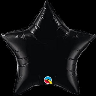 Onyx Black Star Mini Foil Balloon