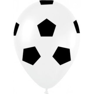 Soccer Ball Balloons 12 Pack | Soccer Party Supplies NZ