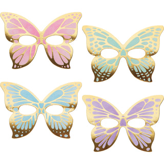 Butterfly Shimmer Masks | Butterfly Party Supplies NZ