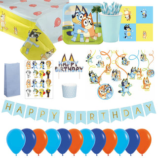 Deluxe Bluey Party Pack for 8 - SAVE 5%