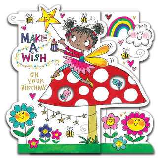 Rachel Ellen |  Fairy Birthday Card | Fairy Party Supplies NZ