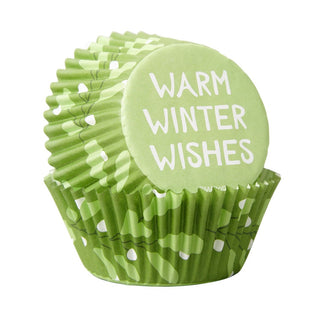 Wilton | Warm Winter Wishes Christmas Cupcake Papers | Christmas Baking Supplies NZ