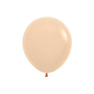 Sempertex | Giant 45cm Pastel Matte Malibu Peach Balloon | Peach Party Supplies NZ