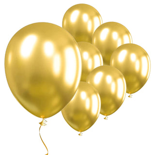 Chrome Gold Balloons | Gold Party Supplies NZ