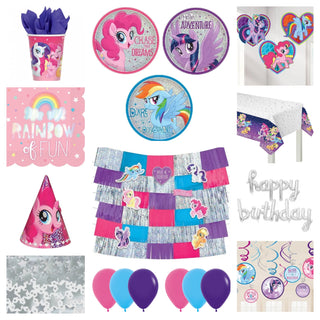 Deluxe My Little Pony Party Pack for 8 - SAVE 35%