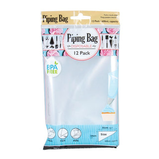 Disposable Piping Bags 12 Pack | Cake Decorating Supplies NZ