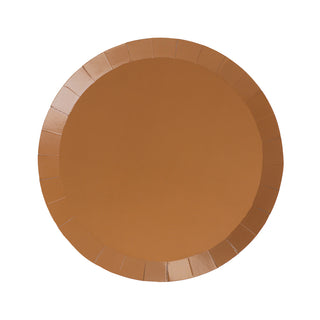 Five Star | Acorn Lunch Plates | Brown Party Supplies NZ