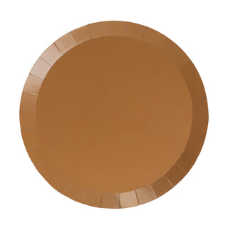 Five Star | Acorn Dinner Plates | Brown Party Supplies NZ