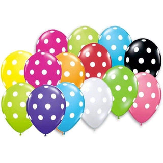 Unknown | Mini Polka Dot Latex Balloons | Mini Balloons NZ