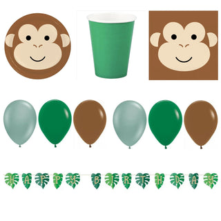 Monkey Party Essentials for 8 - SAVE 10%