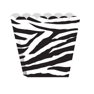 Zebra Party | Zebra Print Treat Container | Treat Container