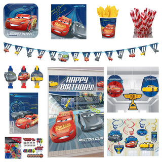 Deluxe Disney Cars Party Pack for 8 - SAVE 35%