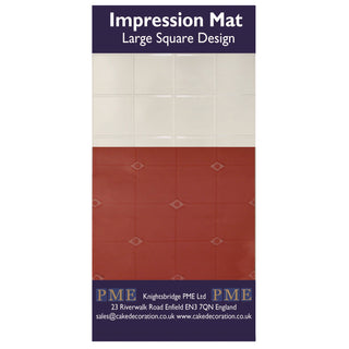 Large Squares Impression Mat | Cake Decoating Supplies NZ