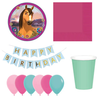 Spirit Riding Free Pony Party Pack for 8 - 49 Pc - SAVE 15%