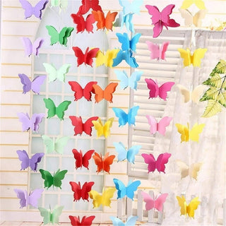 Rainbow Butterfly Garland | Rainbow Party Supplies NZ