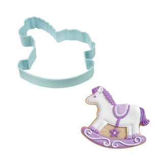 Rocking Horse Cookie Cutter | Baby Shower Cookie Cutter | Gender Reveal Cookie Cutter 