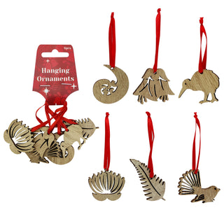 New Zealand Wooden Christmas Ornaments | Christmas Decorations NZ