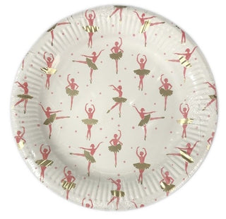 Ballerina Plates - Dinner 12 Pkt