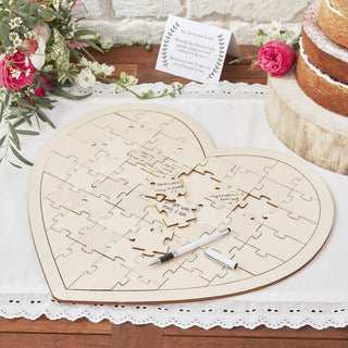 Ginger Ray | Love Heart Jigsaw Puzzle  Valentine's Day Gifts NZ