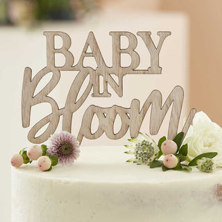 Ginger Ray | Baby in Bloom Cake Topper | Baby Shower Cake Decorating