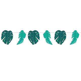 Tropical Leaf Party Garland | Jungle Party Supplies NZ