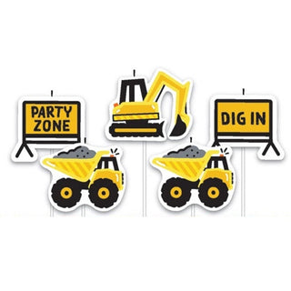 Construction Candles | Construction Party Supplies NZ