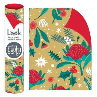 Hunky Dory | Christmas Flora Wrapping Paper | Christmas Party Supplies NZ