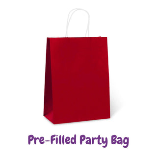 Prefilled Red Party Bag | Red Party Supplies NZ