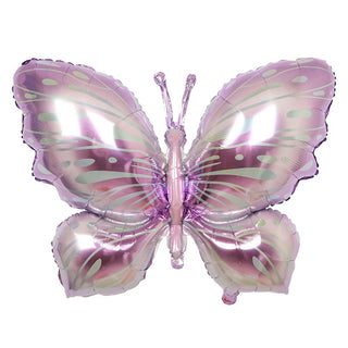 Purple Butterfly SuperShape Foil Balloon | Butterfly Party Supplies NZ