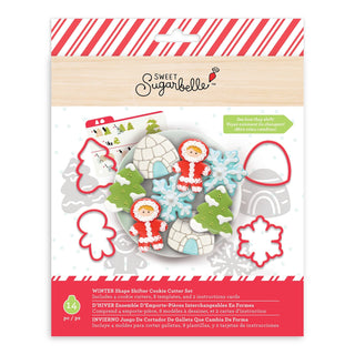 Sweet Sugarbelle | Cookie Cutter Winter Set | Christmas Baking Supplies NZ