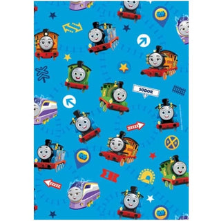 Thomas the Tank Engine Folded Gift Wrap | Thomas the Tank Engine Party Supplies NZ