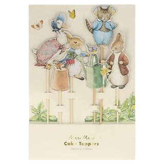 Meri Meri | Peter Rabbit & Friends Cake Toppers | Peter Rabbit Party Supplies NZ