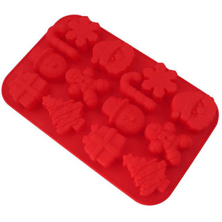 Christmas Icons Silicone Mould | Christmas Baking Supplies NZ