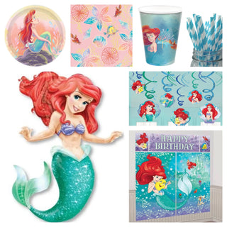 Premium Little Mermaid Party Pack for 8 - SAVE 25%