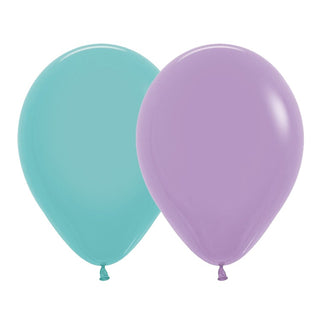 Aquamarine & Lilac Balloons | Mermaid Party Supplies NZ