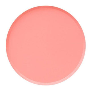 Neon Coral Plates | Coral Party Supplies NZ