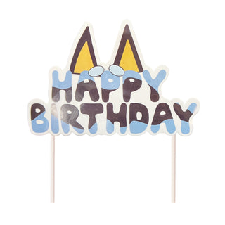 Bluey Happy Birthday Cake Topper | Bluey Party Supplies NZ