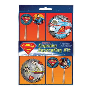 Superman Cupcake Decorating Kit | Superman Party NZ | Superhero Cupcake Decorating Kit | Superhero Party NZ